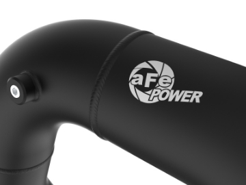 Picture of aFe 08-10 Ford Trucks V8-6-4L td BladeRunner 3 IN Aluminum Hot Charge Pipe - Black