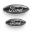 Picture of Ford Racing 2019-2022 Range Black Oval Kit - Pair