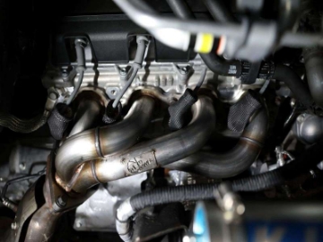 Picture of aFe Twisted 1-3-4in 304SS Shorty Header 20-23 GM 2500-3500HD 6-6L V8