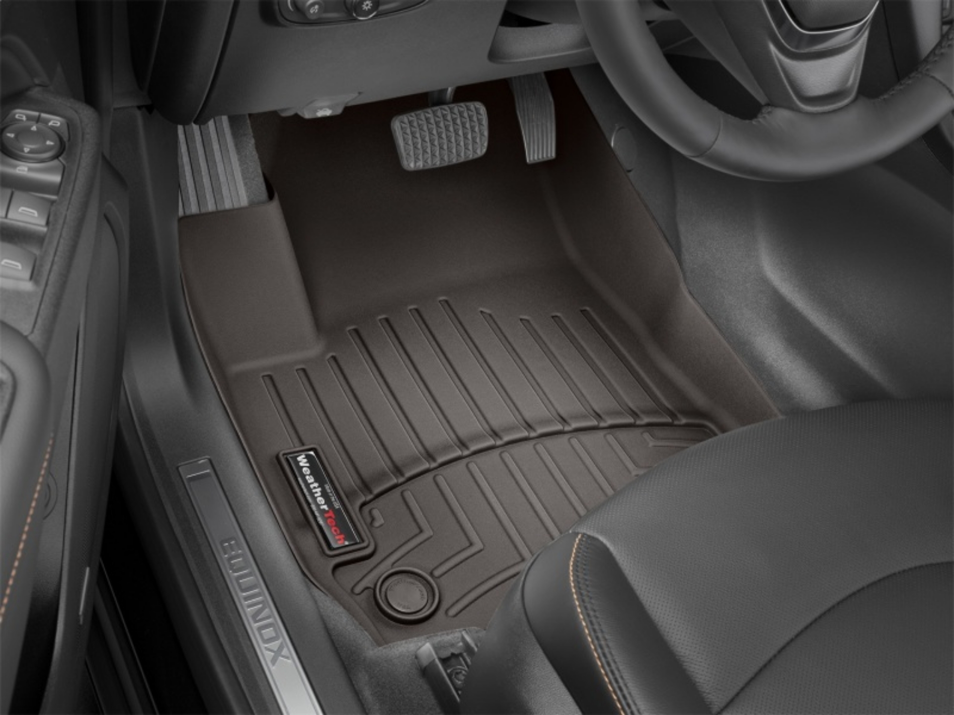 Picture of WeatherTech 2022+ Mercedes-Benz EQS Front FloorLiner - Cocoa