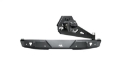 Picture of Rugged Ridge 18-22 Jeep Wrangler JL Rubicon-Spt 2dr HD Rear Bumper w-Swing Out Tire Carrier - Blk