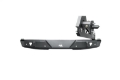 Picture of Rugged Ridge 18-22 Jeep Wrangler JL Rubicon-Spt 2dr HD Rear Bumper w-Swing Out Tire Carrier - Blk