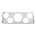 Picture of Autometer 40-46 Chevrolet Truck 5 Gauge Dash Kit MPH-FUEL-OILP-WTMP-BAT - Old Tyme Black