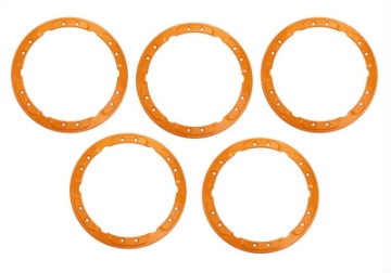Picture of Ford Racing 2021+ Ford Bronco Functional Bead Lock Ring Kit - Orange