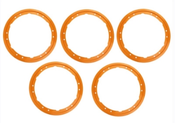 Picture of Ford Racing 2021+ Ford Bronco Functional Bead Lock Ring Kit - Orange