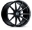 Picture of Vossen HF-3 19x9-5 - 5x114-3 - ET40 - Deep Face - 73-1 - Double Tinted - Gloss Black Wheel
