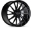 Picture of Vossen HF-4T 20x10-5 - 5x112 - ET42 - Deep Face - 66-5 - Tinted Gloss Black - Left Wheel