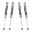 Picture of Skyjacker 20-21 Jeep Gladiator JT Non-Rubicon 6-6-5in Front & Rear M95 Monotube Shocks Component Box