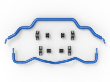 Picture of aFe 09-20 Nissan 370Z V6-3-7L Front and Rear Control Sway Bar Set - Blue