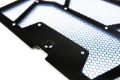 Picture of Agency Power 14-18 Polaris RZR XP 1000 - XP Turbo Vented Engine Cover - Gloss Black - Mesh Blue