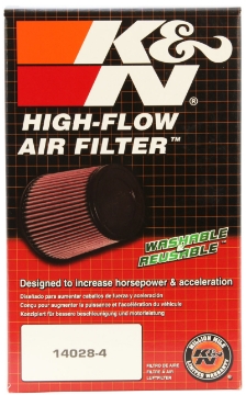 Picture of K&N Filter Universal Clamp-On Filter 2 1-16in Flange - 3in OD - 3in H - Box of 4