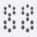 Picture of Ford Racing M12 x 1-5 Black Lug Nut - Set of 24