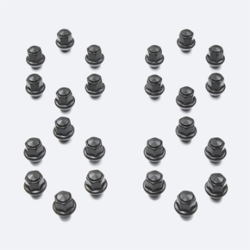 Picture of Ford Racing M14 x 1-5 Black Lug Nut - Set of 24