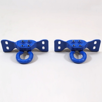 Picture of Ford Racing 17-22 Super Duty Tow Hooks - Blue Pair