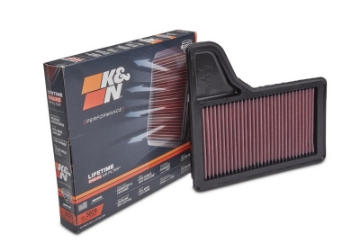 Picture of Ford Racing 15-21 Mustang GT I4-V6 High-Flow K&N-Ford Performance Air Filter