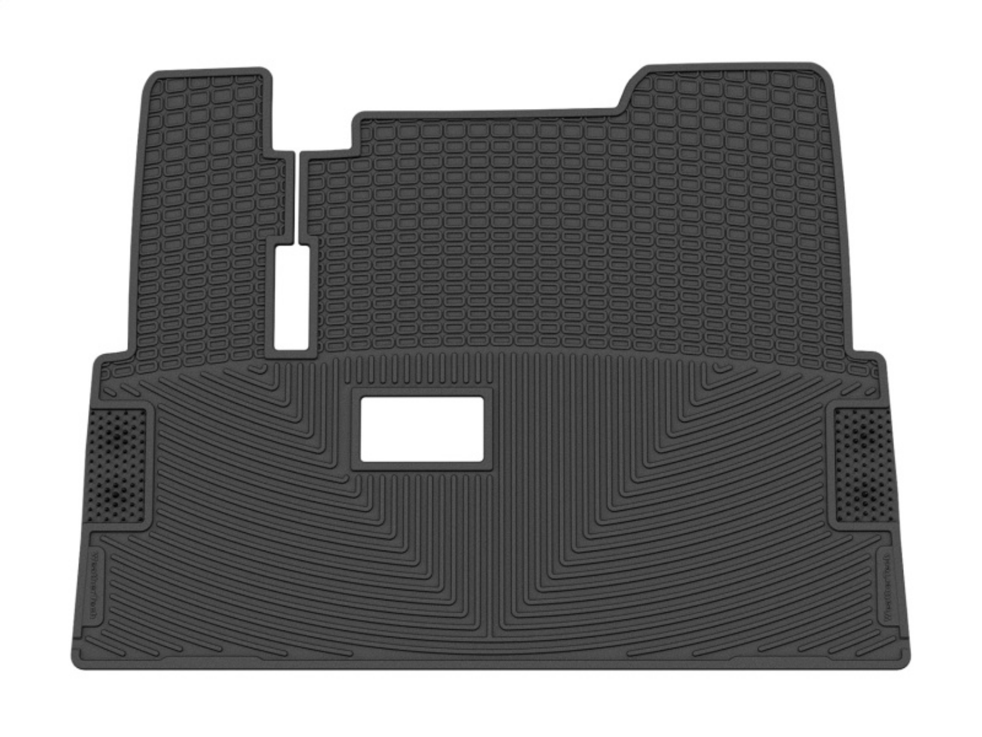 Picture of WeatherTech 09-22 EZGO TXT - 2017+ EZGO Valor - 16-21 EZGO Express Golf Cart Mat - Black FLAT BOX