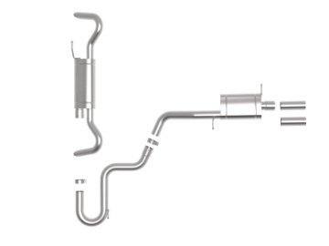 Picture of aFe 20-24 VW Atlas Cross Sport L4 2-0L-V6 3-6L MACH Force-Xp SS Hi-Tuck Cat-Back Exhaust