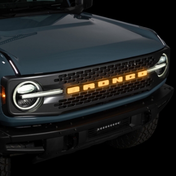 Picture of Putco 21-23 Ford Bronco Emblem Does Not Fit Front Camera Models
