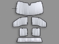 Picture of WeatherTech 2023+ Kia Sportage SunShade Full Vehicle Kit