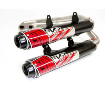 Picture of Big Gun 15-23 Polaris RZR S 900-RZR 4 900 EVO U Series Dual Full Syst Exhaust