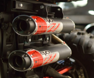 Picture of Big Gun 14-23 Polaris RZR XP 1000-RZR XP 4 1000 EVO U Series Dual Full Syst Exhaust