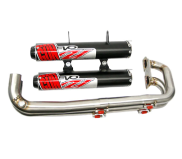 Picture of Big Gun 18-22 Polaris RZR RS1 EVO U Series Dual Full Syst Exhaust