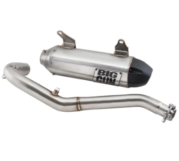 Picture of Big Gun 15-23 Honda RINCON 680 EXO Stainless Slip On Exhaust