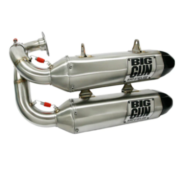 Picture of Big Gun 19-22 Honda TALON 1000R-X EXO Stainless Dual Slip On Exhaust