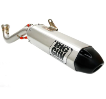 Picture of Big Gun 08-14 Yamaha GRIZZLY 550-EPS EXO Stainless Slip On Exhaust