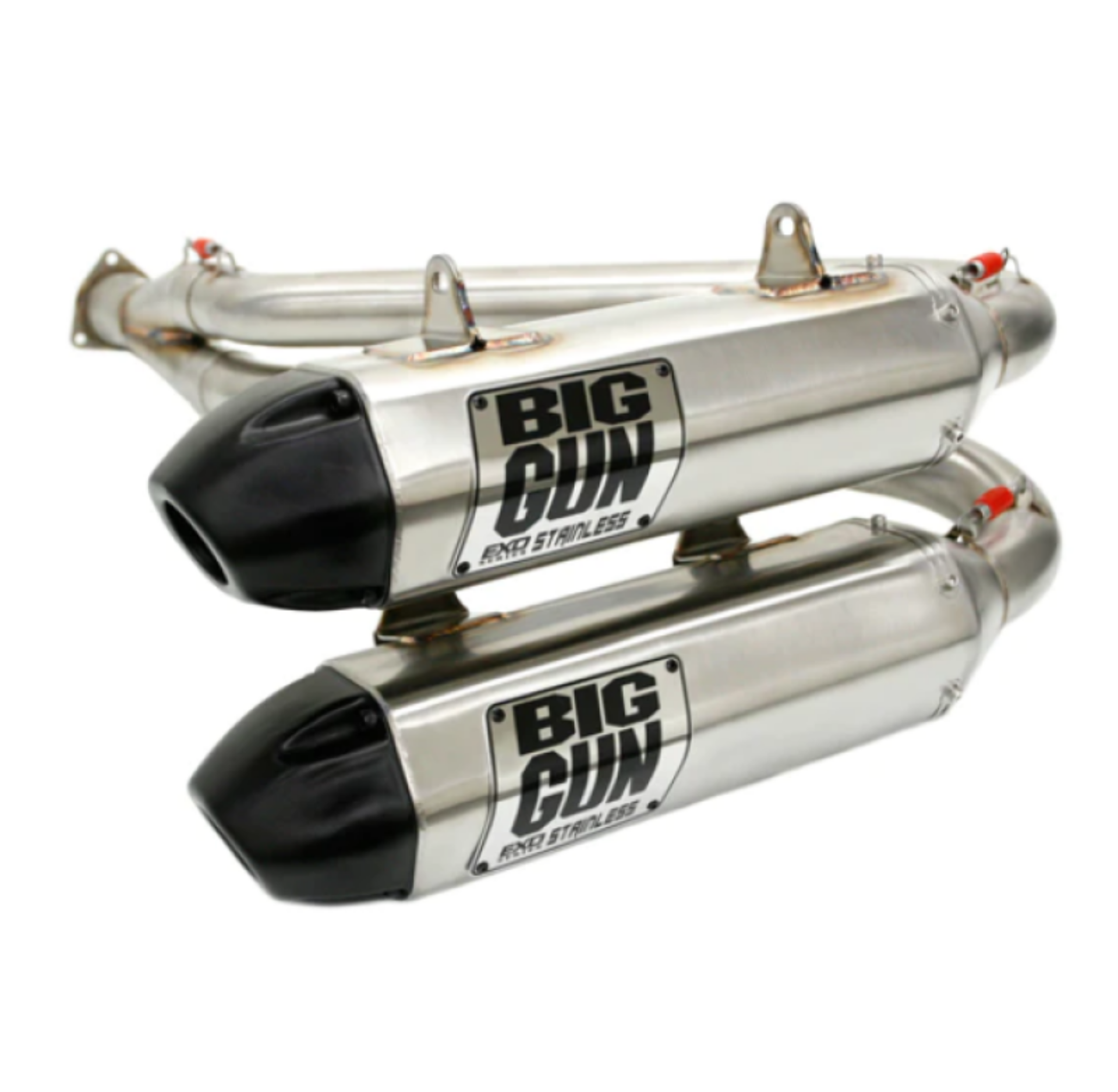 Picture of Big Gun 12-23 Kawasaki TERYX 4 750 EXO Stainless Dual Slip On Exhaust
