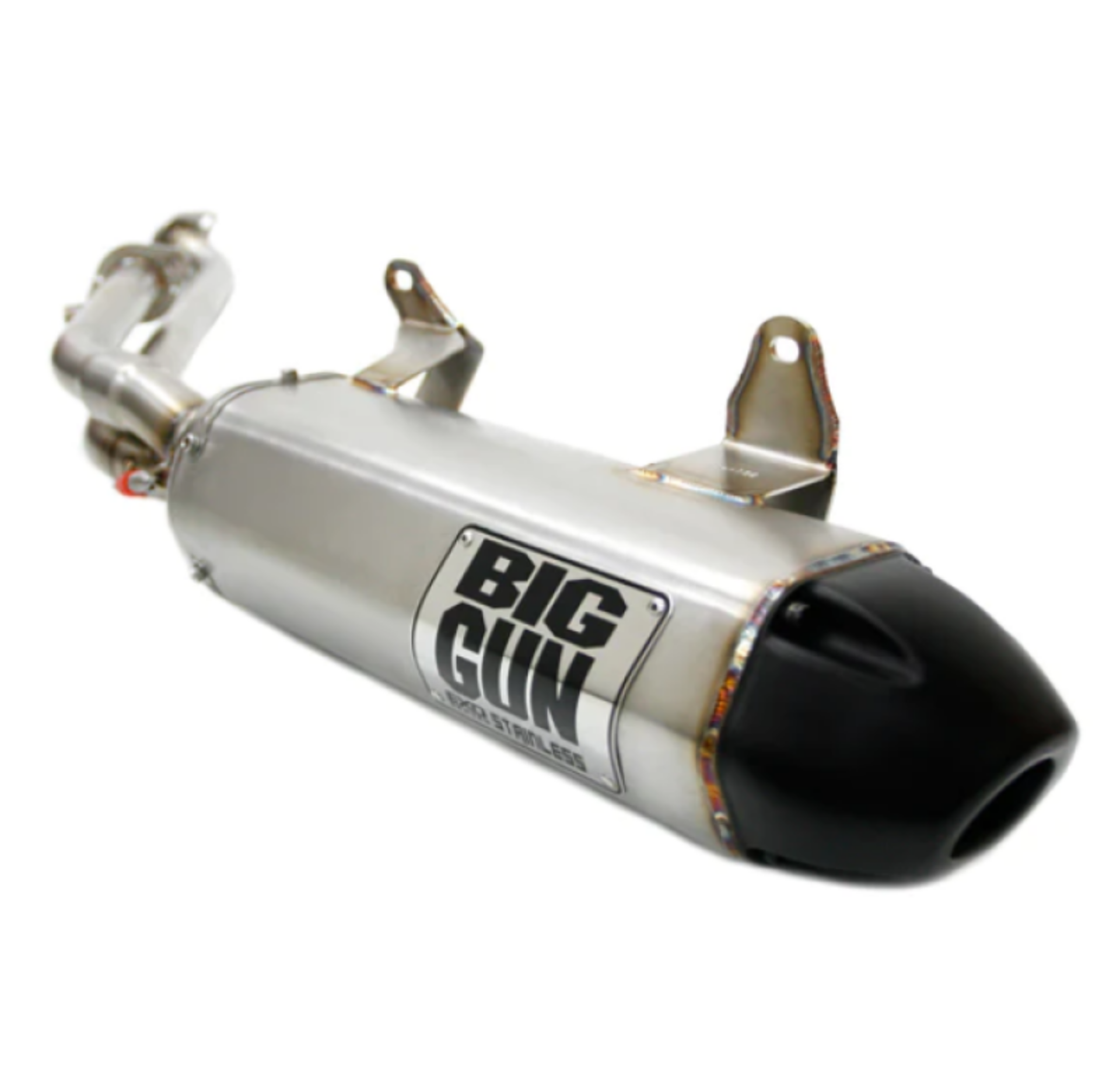 Picture of Big Gun 15-23 Kawasaki BRUTE FORCE 750 IRS EXO Stainless Full System Exhaust