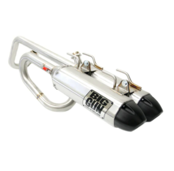 Picture of Big Gun 12-16 Arctic Cat WILDCAT 1000i H-O--4-X EXO Stainless Dual Full Syst Exhaust