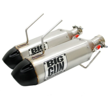 Picture of Big Gun 13-18 CAN AM MAVERICK 1000-XMR-MAX EXO Stainless Dual Slip On Exhaust