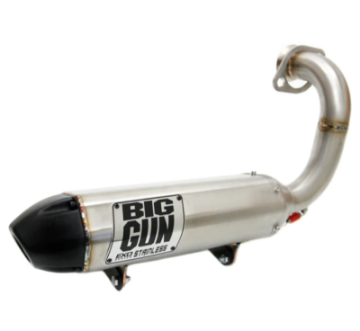 Picture of Big Gun 16-23 Polaris GENERAL 1000 EXO Stainless Slip On Exhaust