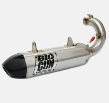Picture of Big Gun 15-23 Polaris RZR 900-TRAIL-S 900-4 900 EXO Stainless Slip On Exhaust