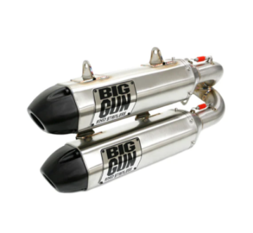Picture of Big Gun 15-23 Polaris RZR S 900-RZR 4 900 EXO Stainless Dual Full Syst Exhaust