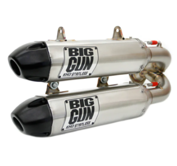 Picture of Big Gun 18-22 Polaris RZR RS1 EXO Stainless Dual Slip On Exhaust