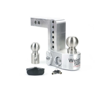 Picture of Weigh Safe 6in Drop Hitch w-Built-in Scale & 2in Shank 10K-12-5K GTWR - Aluminum