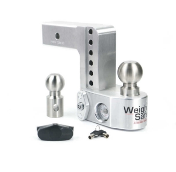 Picture of Weigh Safe 6in Drop Hitch w-Built-in Scale & 2-5in Shank 10K-18-5K GTWR - Aluminum