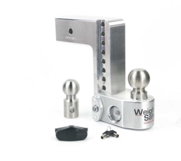 Picture of Weigh Safe 8in Drop Hitch w-Built-in Scale & 3in Shank 10K-21K GTWR - Aluminum