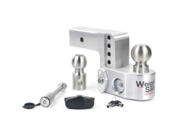 Picture of Weigh Safe 4in Drop Hitch w-Built-in Scale & 2-5in Shank 10K-18-5K GTWR w-WS05 - Aluminum