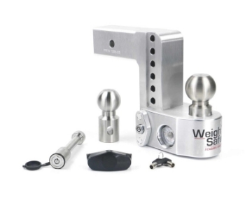 Picture of Weigh Safe 6in Drop Hitch w-Built-in Scale & 2-5in Shank 10K-18-5K GTWR w-WS05 - Aluminum