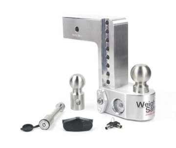 Picture of Weigh Safe 8in Drop Hitch w-Built-in Scale & 3in Shank 10K-21K GTWR w-WS05 - Aluminum