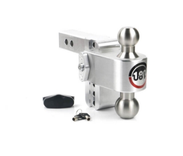 Picture of Weigh Safe 180 Hitch 4in Drop Hitch & 2in Shank 10K-12-5K GTWR - Aluminum
