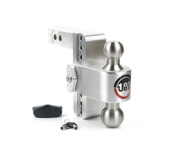 Picture of Weigh Safe 180 Hitch 6in Drop Hitch & 2in Shank 10K-12-5K GTWR - Aluminum
