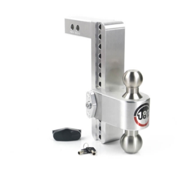Picture of Weigh Safe 180 Hitch 10in Drop Hitch & 2in Shank 10K-12-5K GTWR - Aluminum