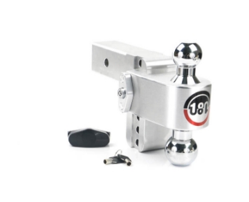 Picture of Weigh Safe 180 Hitch 4in Drop Hitch & 2-5in Shank 10K-18-5K GTWR - Aluminum