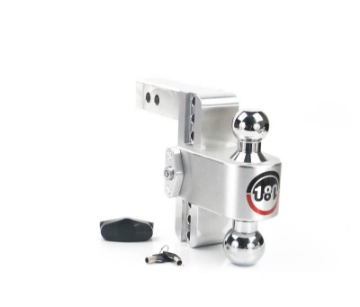 Picture of Weigh Safe 180 Hitch 6in Drop Hitch & 2in Shank 10K-12-5K GTWR - Aluminum