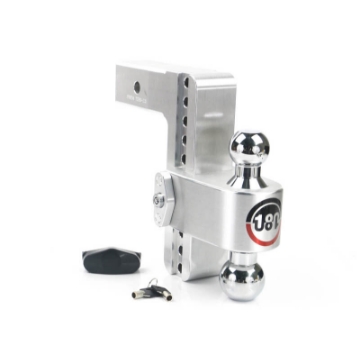Picture of Weigh Safe 180 Hitch 8in Drop Hitch & 2-5in Shank 10K-18-5K GTWR - Aluminum