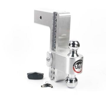 Picture of Weigh Safe 180 Hitch 10in Drop Hitch & 3in Shank 10K-21K GTWR - Aluminum